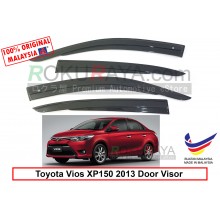 Toyota Vios NCP150 (3rd Gen) 2013-2018 AG Door Visor Air Press Wind Deflector (AG Mugen Design)
